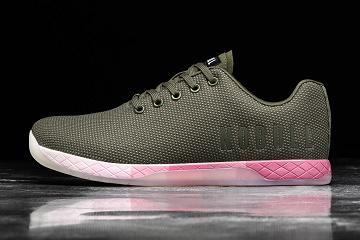 Women's Nobull Army Gradient Trainers Pink | SG V2963R